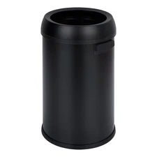 17 gal Open Top Round Garbage Trash Can Recycling Bin Container for Kitchen