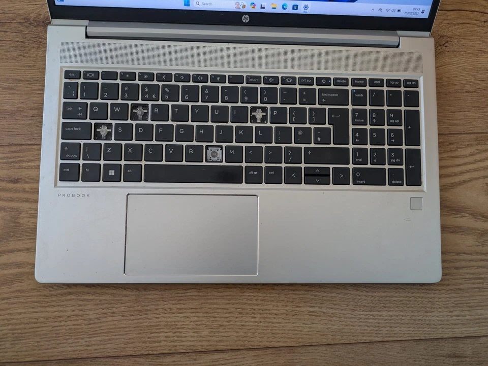 HP Probook 455 G8 Ryzen 5 5600U 2.3GHz 16GB RAM 256GB SSD 15.6" FHD Laptop 594 - Image 2 of 4