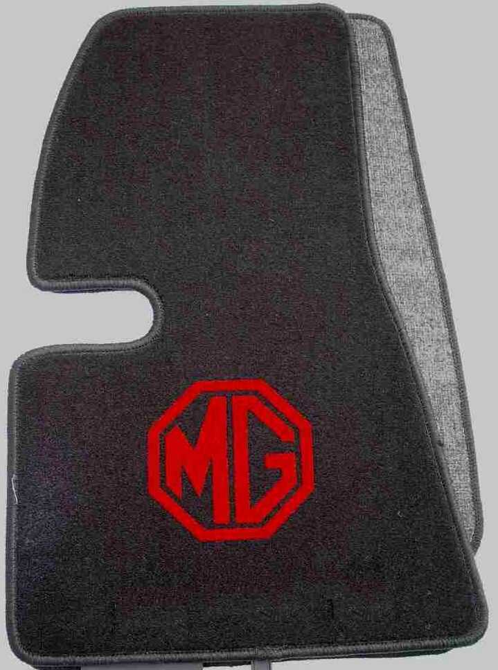 Tapis de sol en velours pour MG A sur mesure habitacle moquette auto vintage