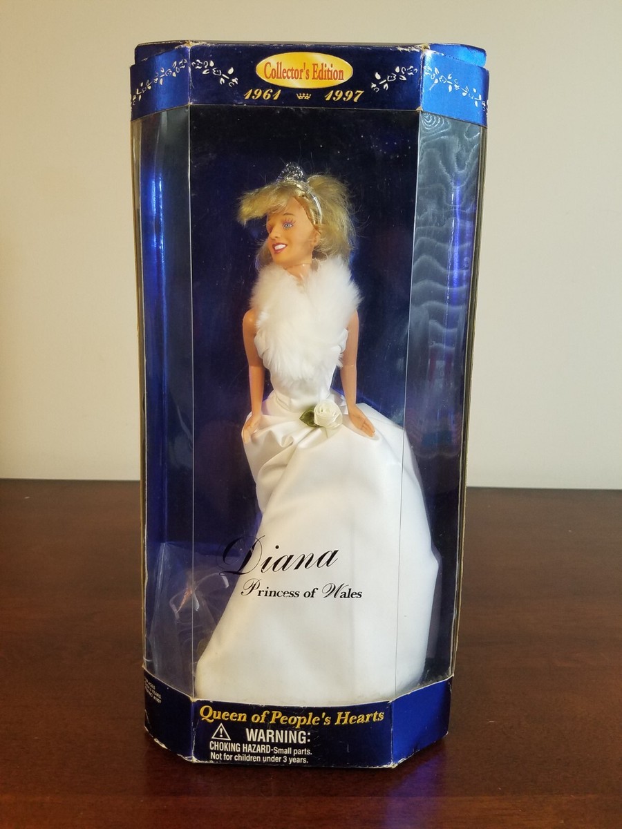 Diana Princess Queen of People's Hearts Barbie Doll 1997 Collectors Edition  NMB