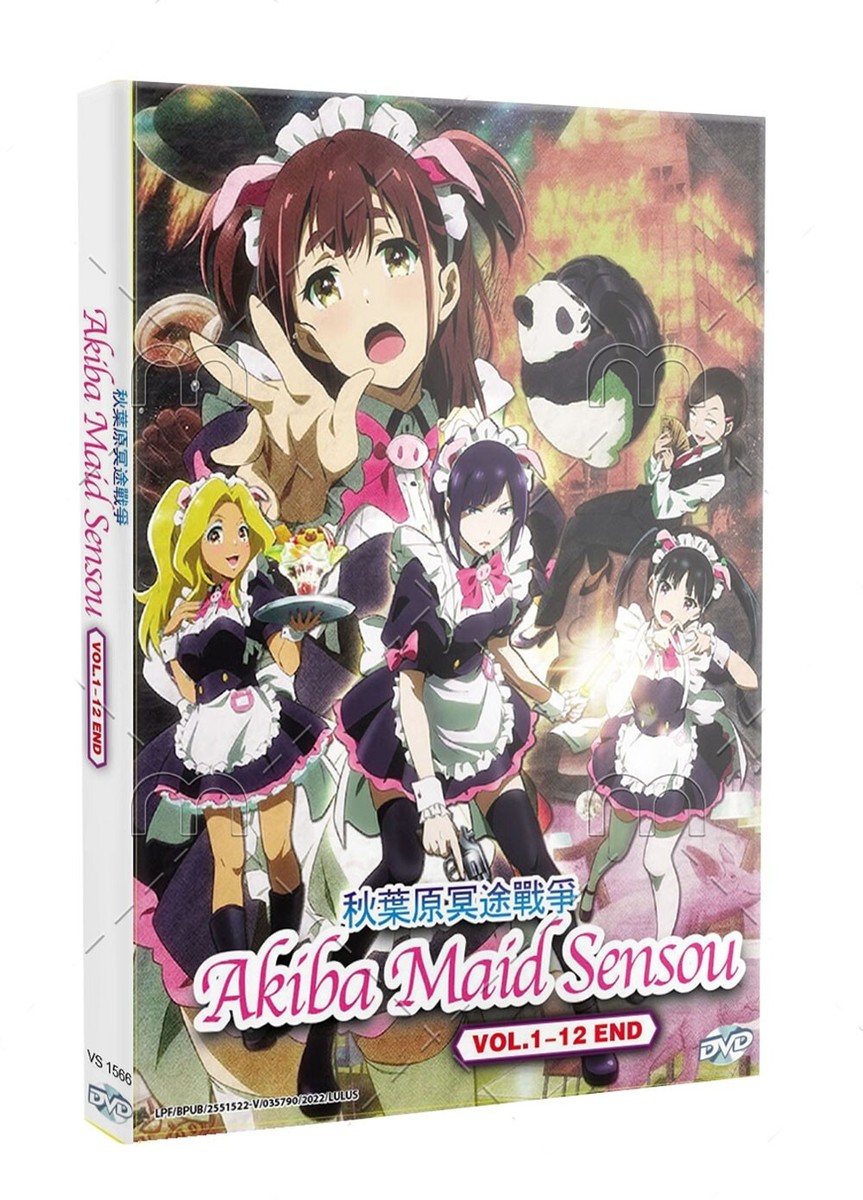 Akiba Maid War (Akiba Meido Sensou) Vol.1-12 END Anime DVD