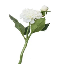 Factory Direct Craft White Artificial Dahlia Spray | 3 Pieces