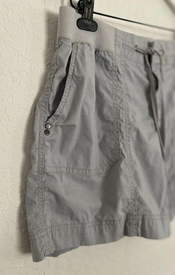 Style & Co. Gray Paperbag Style Shorts Size 8 - Image 3 of 4