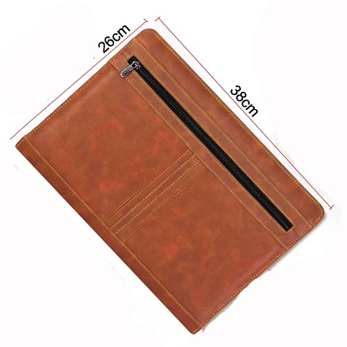 Carpeta de archivos profesional de 4 anillos para documentos certificados con 20 hojas bronceado - Imagen 2 de 5