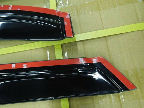 Rain Window Visor Wind Shield for 2007-10 Honda Civic 3Dr Hatchback FN1 FN2 R - Picture 6 of 8