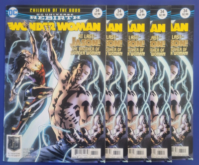 WONDER WOMAN #34 X5 Dealer Lot DC Comics 2018