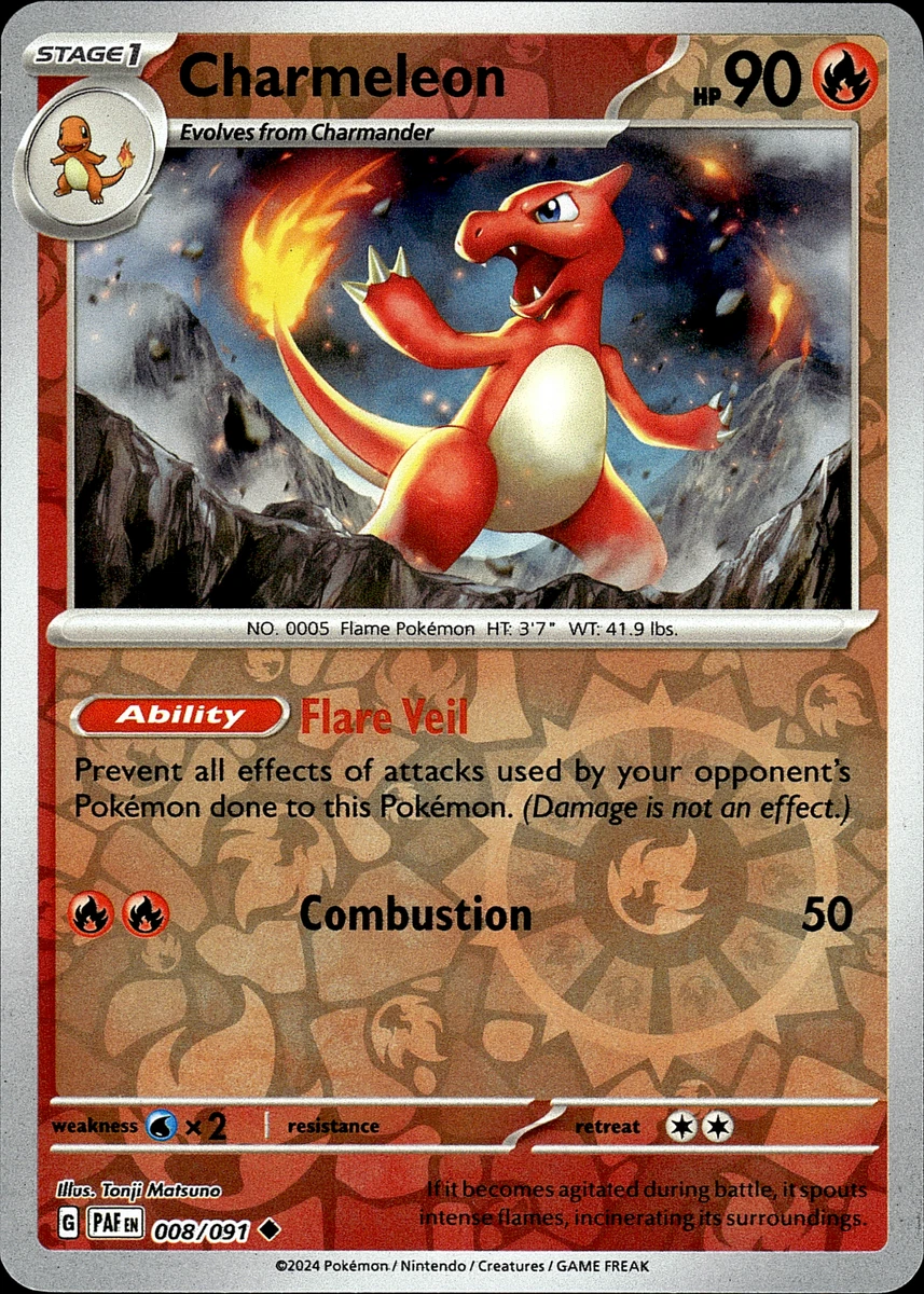 Preços baixos em Cartões TCG de Pokémon Charmeleon | eBay