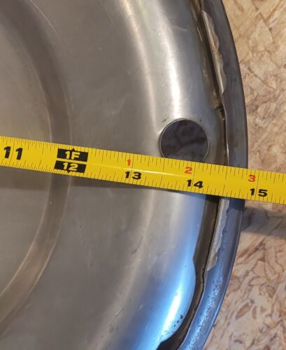 PLYMOUTH 1953 1954 1955 15” HUBCAP 53 54 55 BELVEDERE FURY SATELLITE? No dents! - Picture 10 of 11