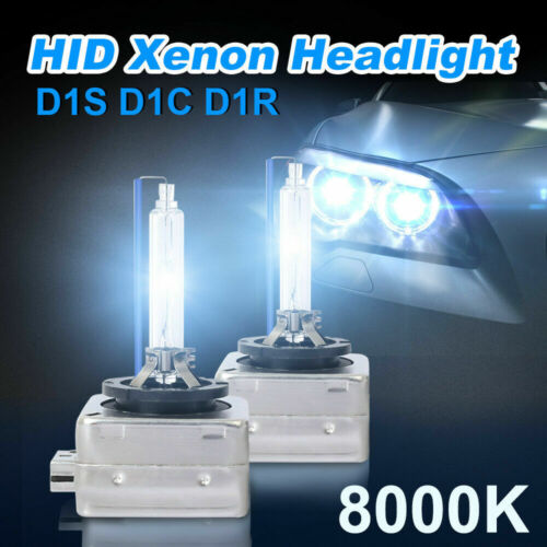 D1S HID Xenon Headlight Bulbs 8000K OEM For Cadillac Escalade ESV EXT 2003-2014 - Picture 1 of 16