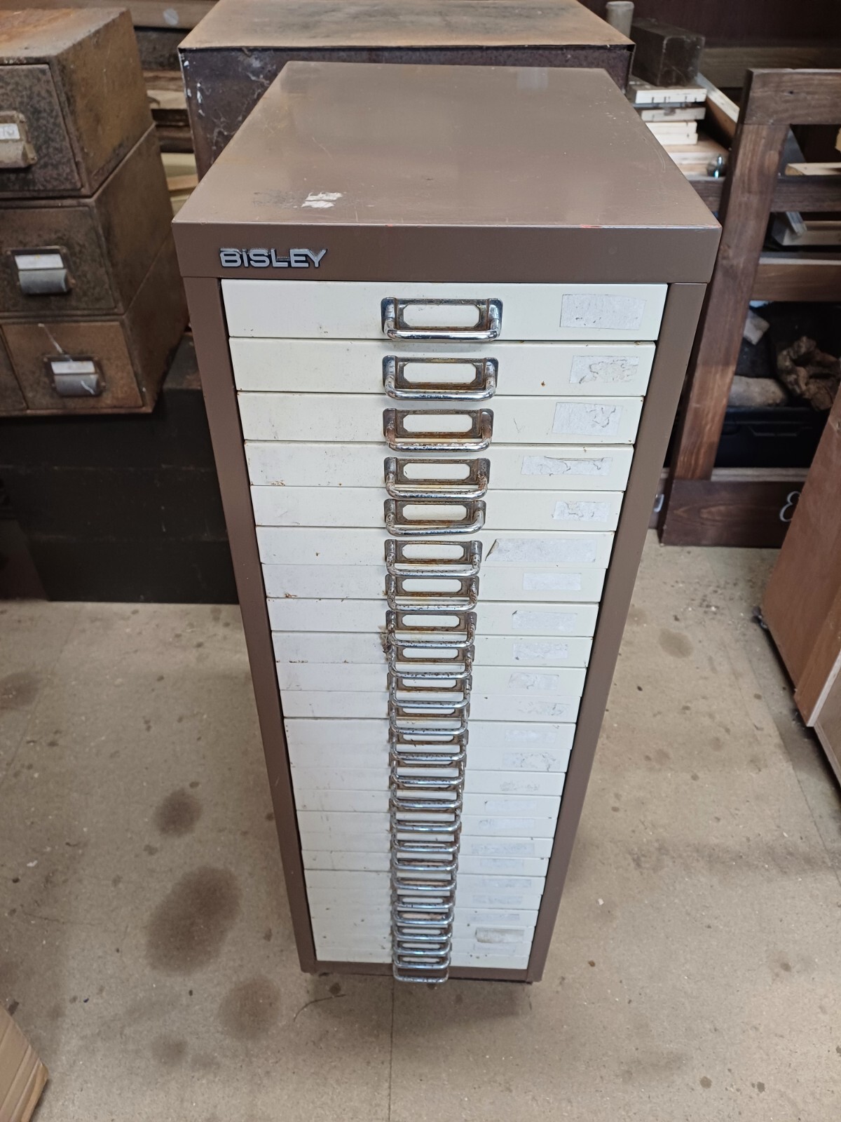 Bisley 24 Drawer Steel Filing eBay
