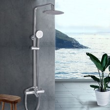 Sistema doccia set doccia rubinetto doccia con termostato miscelatore doccia a pioggia doccetta