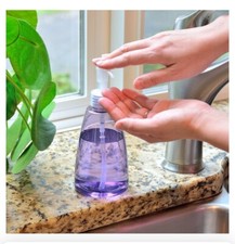 NEW SOAP DISPENSER PUMP BOTTLE PURPLE REFILLABLE PLASTIC PUMP BOTTLE