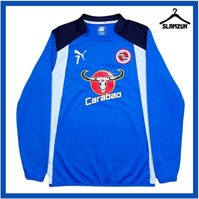 Reading Football Training Top Puma Medium 1/4 Zip Royals Jumper 2015 2016 Z53