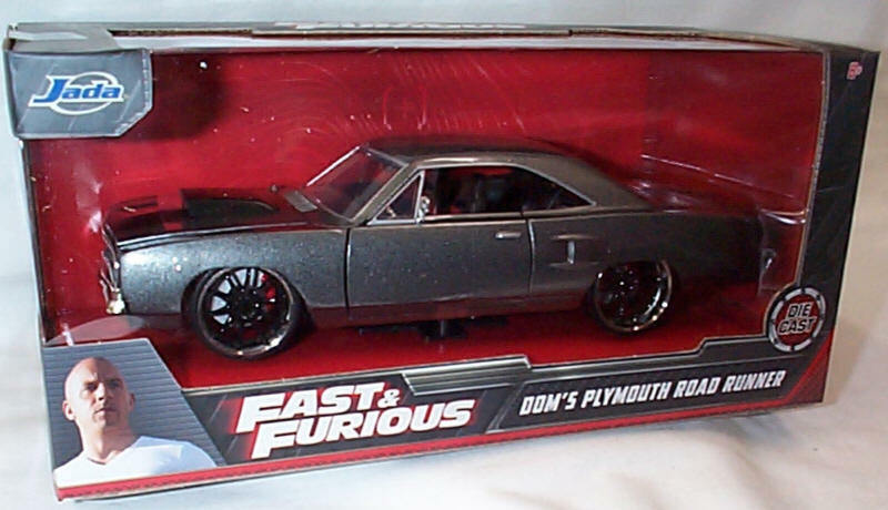 FAST & FURIOUS Dom's Plymouth Road Runner 1/24 SCALE OPENING Parts Jada 30745 RB