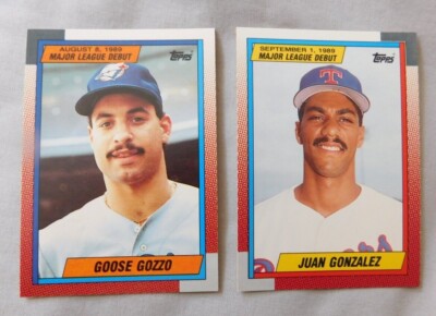 1990 Topps Major League Debut 1989 Baseball Pick one