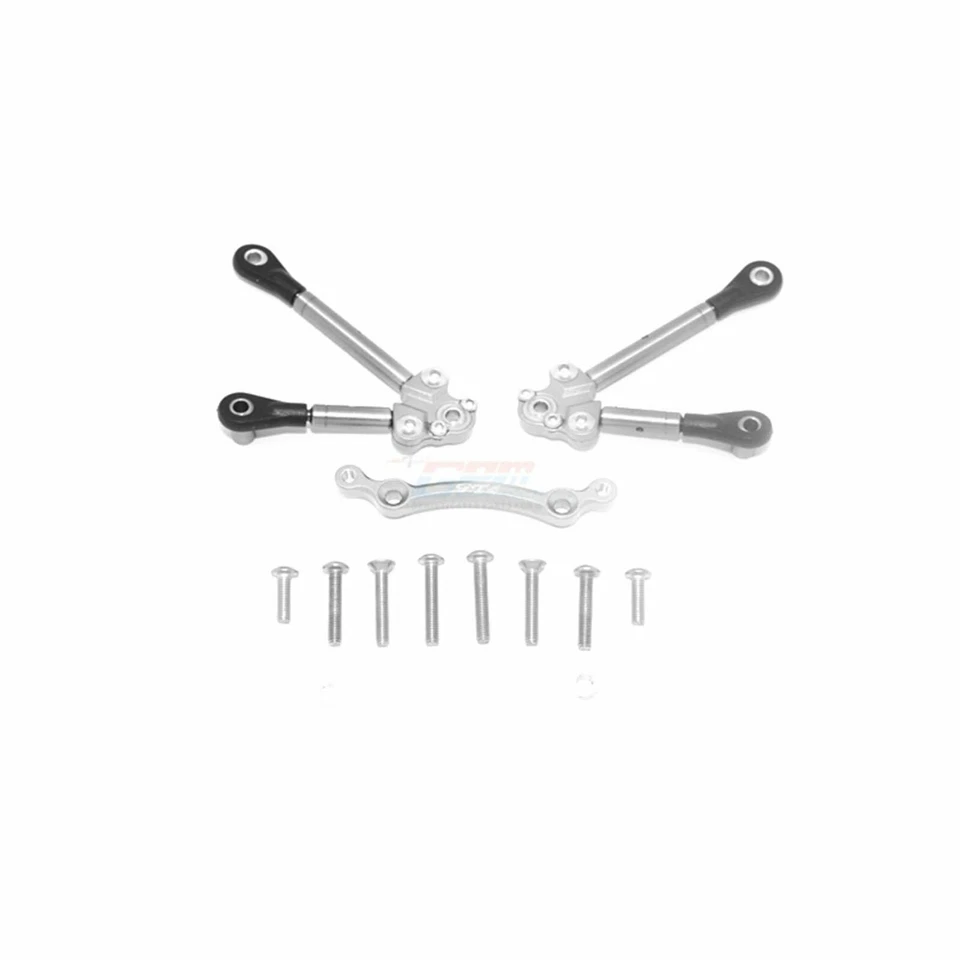 Front Pull Rod Tie Lever Link + Fixed Base For 1/10 TRAXXAS 4WD FORD GT4-TEC 2.0 - Image 3 of 4