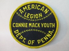 American Legion Connie Mack Youth Department of Penna Baseball Patch Vintage