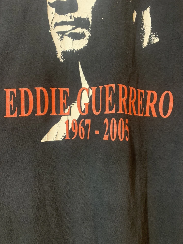 Винтажная футболка Eddie Guerrero WWE Wrestling Viva La Raza 1967-2005 размер 2XL - Изображение 4 из 4