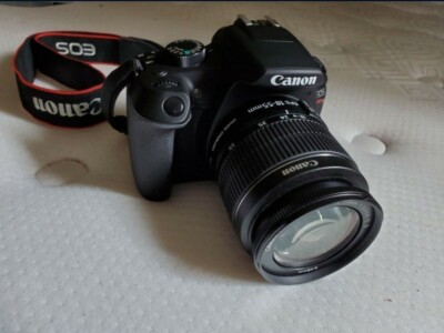Canon EOS Rebel T6 Digital SLR Camera with 18-55 mm