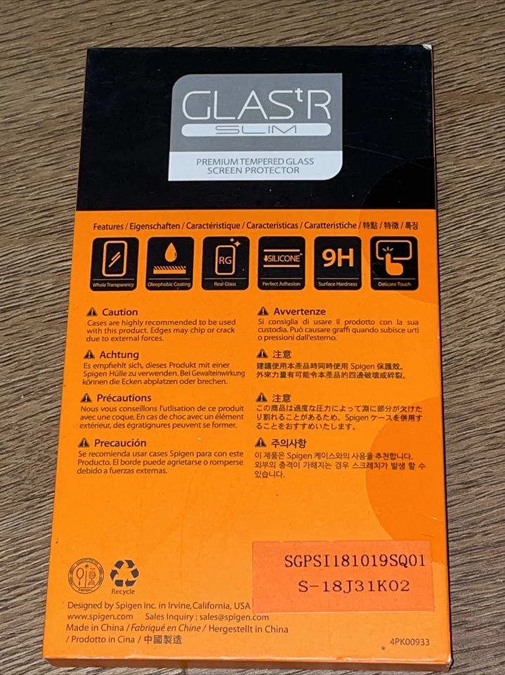 Spigen Nuevo Pack de 2 Vidrio Templado Premium para Celular Razer. B113 Foto 2 de 2