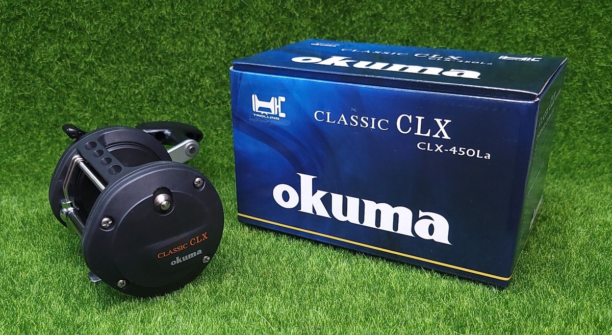 Okuma Classic CLX 3.8:1 Right Hand Star Drag Levelwind Trolling