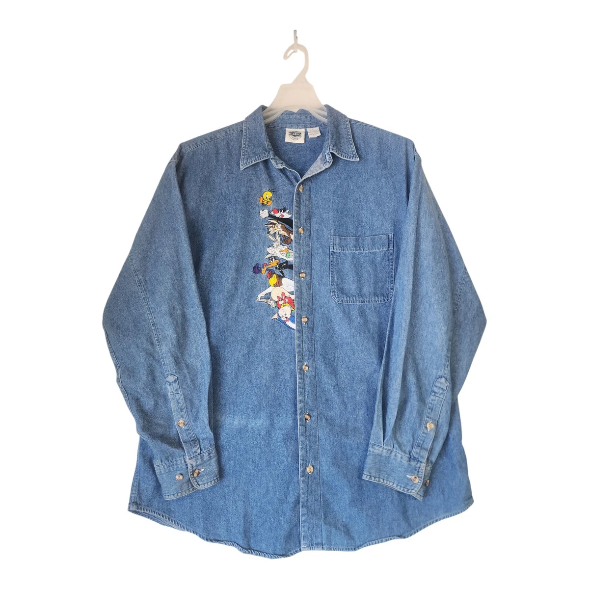 25+ warner brothers denim shirt for sale | Updated Oct 2026