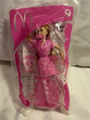 2006 Barbie #9 Princess Fallon (Pink dress) McDonald s Vintage Toy NIB