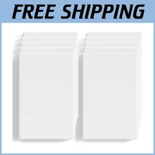 Resilient Thermoplastic Blank Faceplate 10 Pack