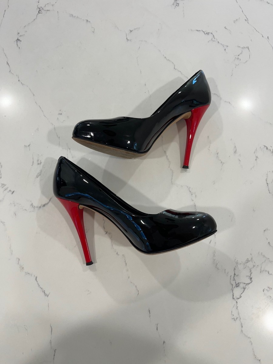 Giuseppe Zanotti Pumps Black with Red hills Made in Italy Giuseppe Zanotti Pumps Black with Red hills Made in Italy