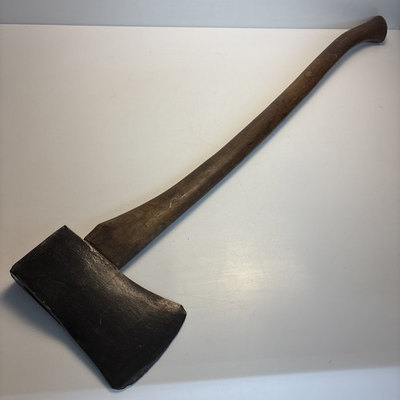 #ad #ad Vintage Panther Single Bit Axe 35” Handle 4.5” Edge Kelly Made $69.95