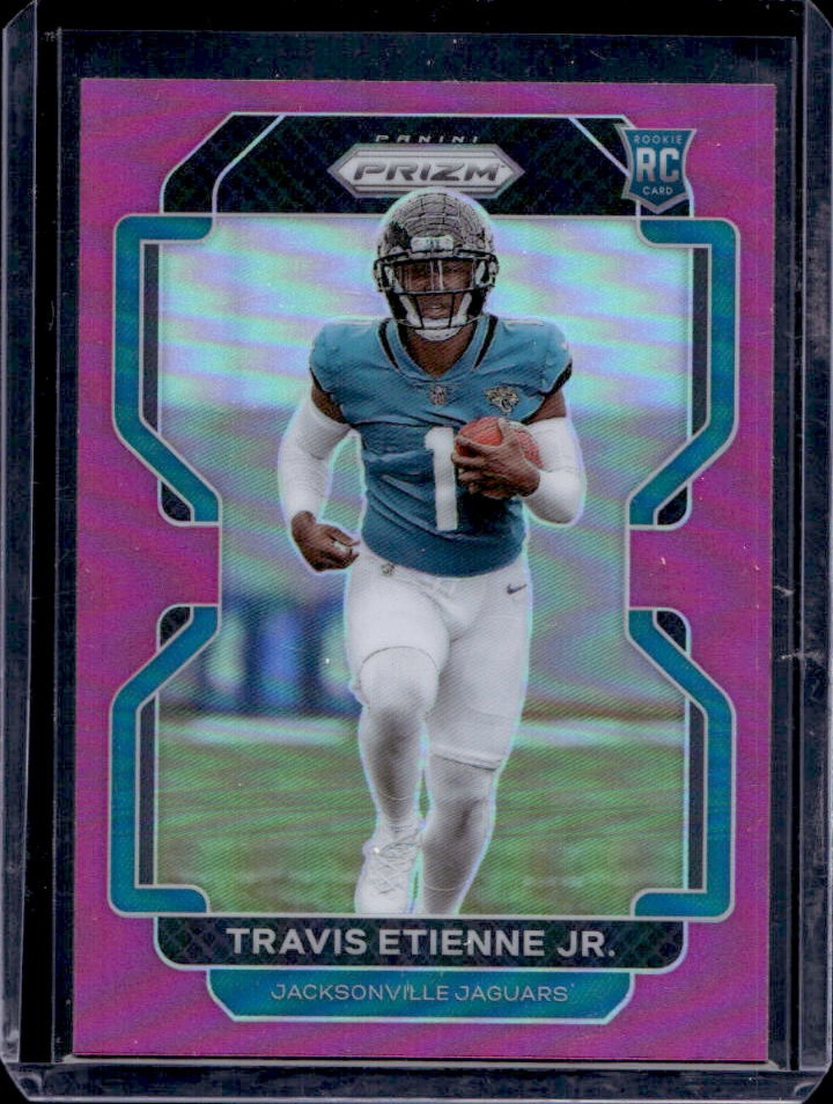 2021 Prizm Travis Etienne Jr. RC Pink Rookie #344 Jaguars