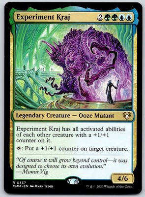 Experiment Kraj - Commander Masters CMM- MTG - LP Magic - 337 R