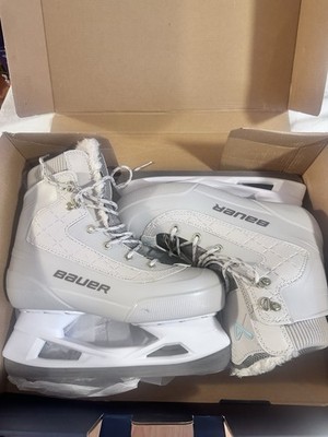 Bauer Tremblant Schlittschuhe UK 4 EU 40 im Originalkarton, (off white