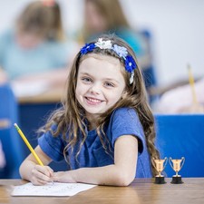 10 Pcs Competition Trophy for School Plastic Gold Award Cups