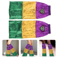 Stage Leg Socks Thigh Warmers Rave Dance Costume Accessories Carnival