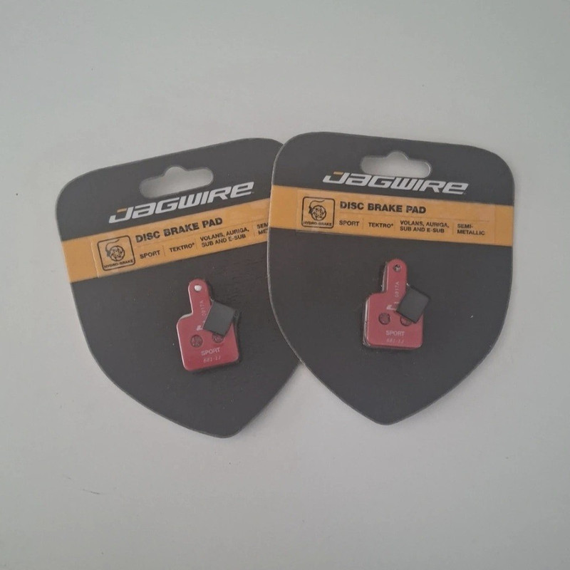 Jagwire Sport Semi-Metallic Disc Brake Pads for Tektro Volans/Auriga DCA089