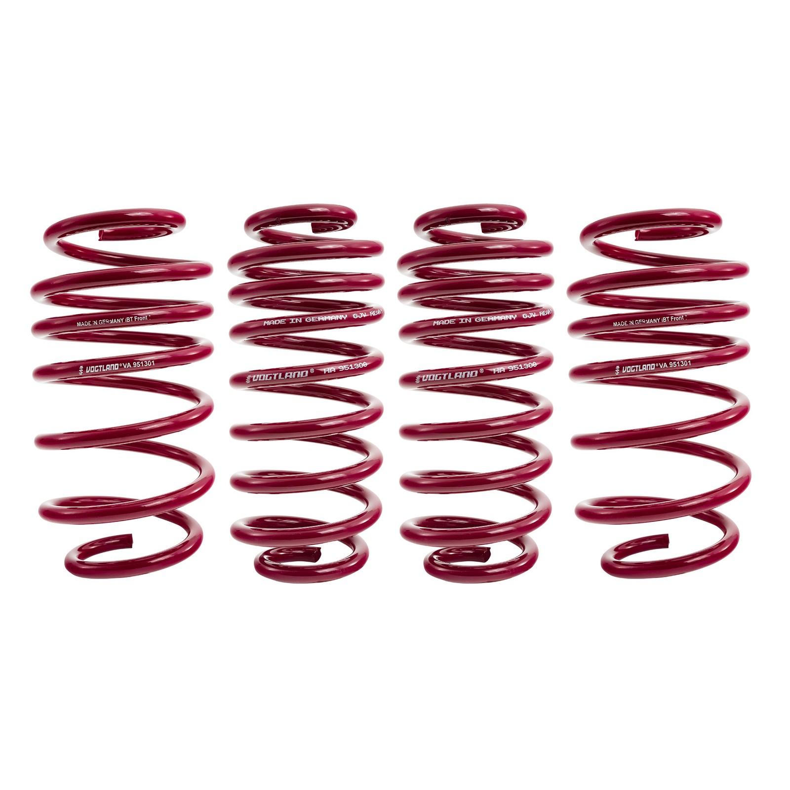 Vogtland Sport 30mm Lowering Springs Fits Suzuki Swift - 953404 (2 Yr Warranty)