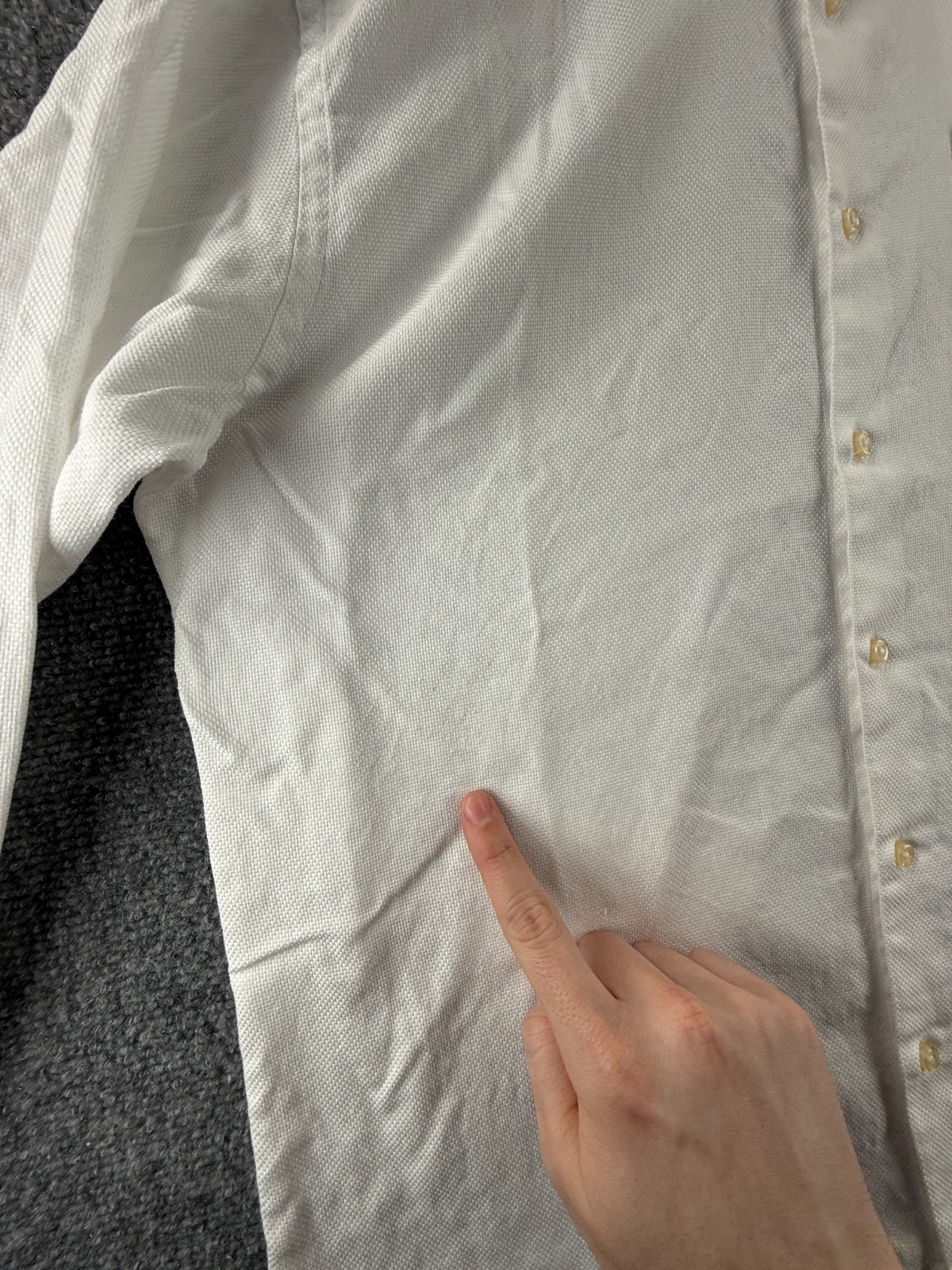 Peter Millar Button-Down Medium Turkey Cotton Whi… - image 17