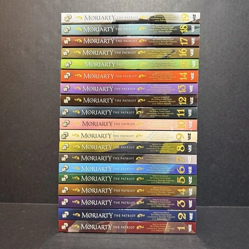 Moriarty The Patriot Manga Volumes 1-19 Brand New English Authentic US Viz Media