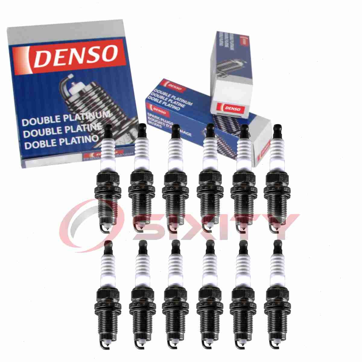 12 pc Denso Platinum Long Life Spark Plugs for 2004-2006 Volkswagen Phaeton jy