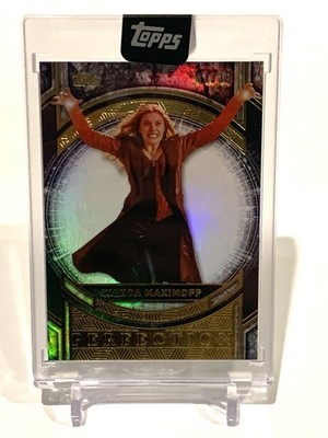2025 Topps Marvel The Collector Wanda Maximoff 4/10 Perfection Black