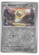 Meltan 152/197 Common Obsidian Flames Pokemon Reverse Holo Near Mint