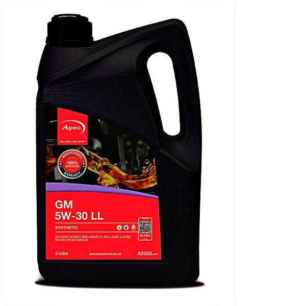 Apec Engine Oil GM 5W-30 LL 5 litre - A2325L