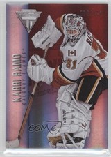 2013-14 Panini Titanium Draft Position Number 75/100 Karri Ramo #68 0f8