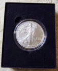 2007-W Proof 1 Ounce American Silver Eagle with COA