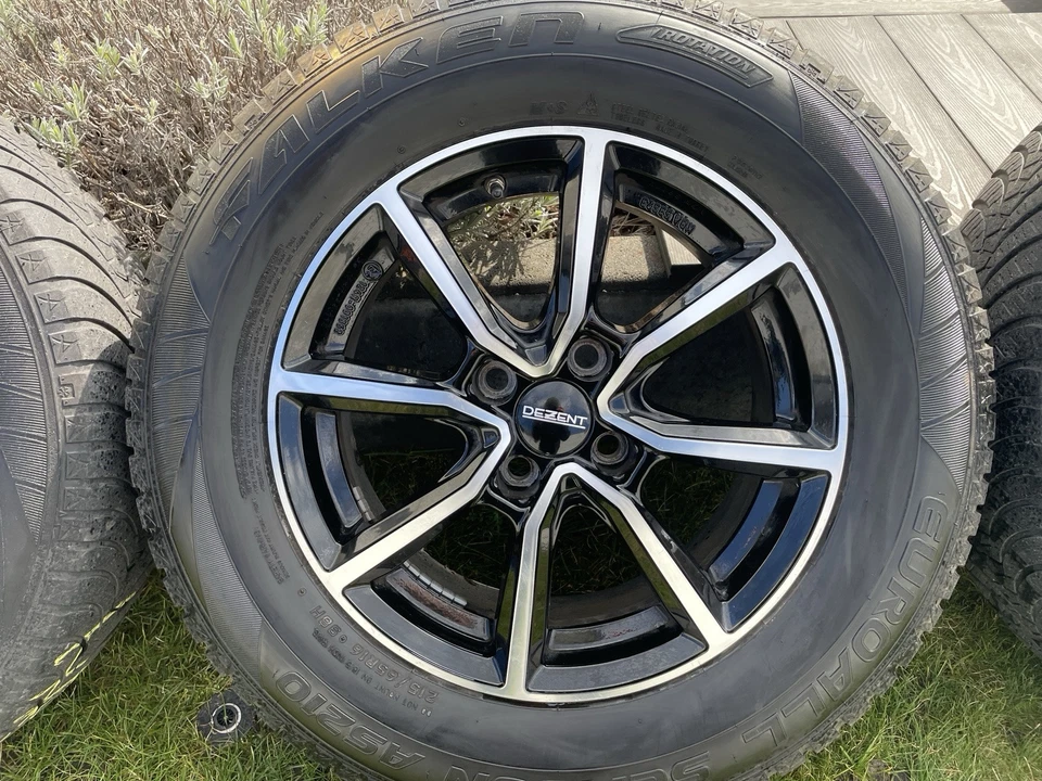 4x Dezent 16 Zoll schwarz/Silber & Allwetterreifen Falken - Bild 3 von 4