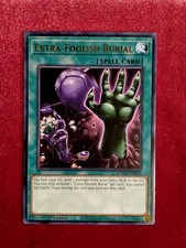 Yu-Gi-Oh! - Extra-Foolish Burial - Maximum Gold 1st Ed MAGO-EN055 Unplayed Mint+
