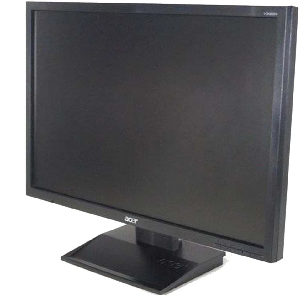 Acer B223w 22 " 16:10 Monitor LCD Screen DVI VGA Vesa Display Com Refurbished - Image 2 of 4