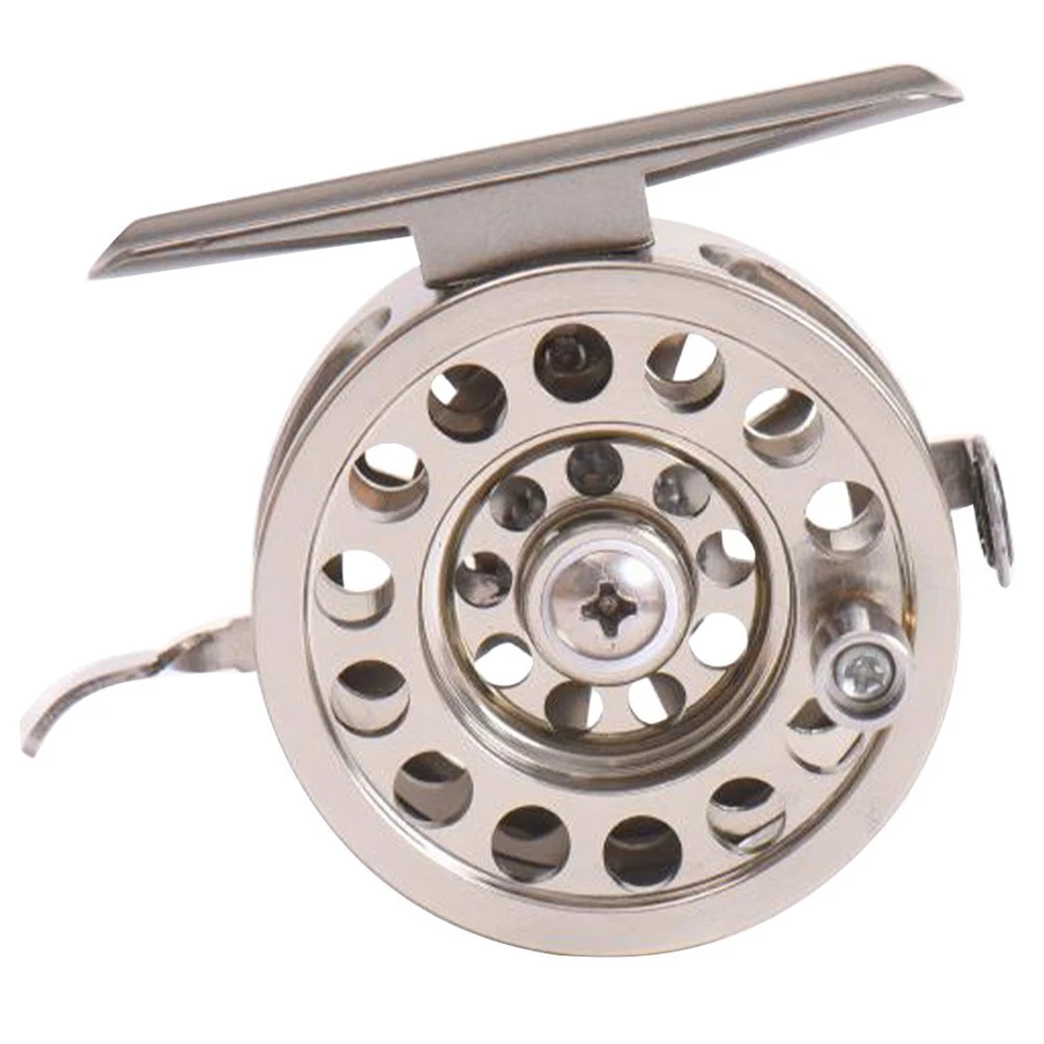  Fly Fishing Reel Mulinello Mosca Pesca Canna Da Bobina Di Acqua Salata - Immagine 3 di 4