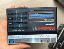 1pcs SHARP JC-77 Tape Player Walkman